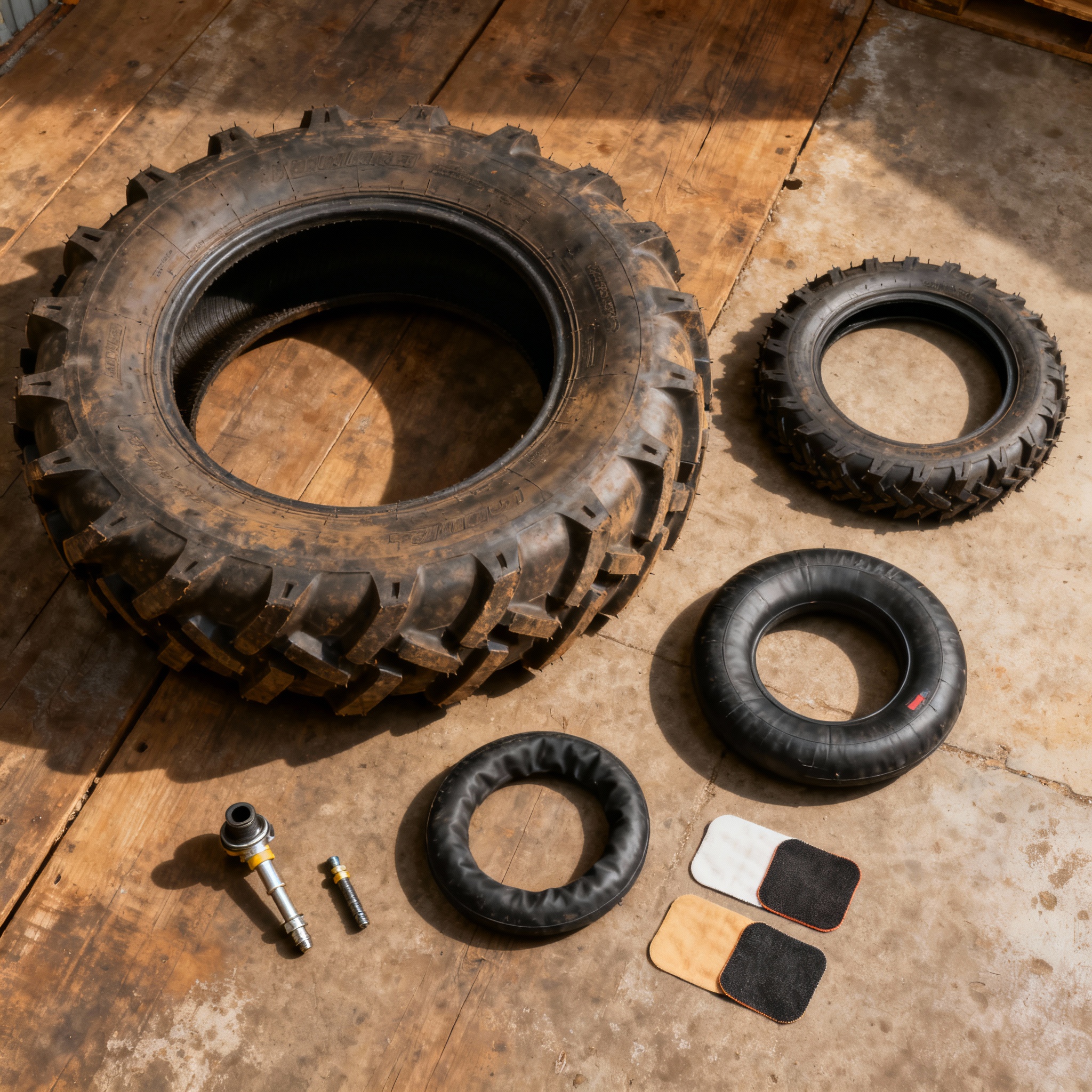 Pneu, chambre à air et accessoires
