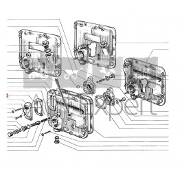 Joint support bouchon de vidange moteur MWM AKD112-D, AKD112-Z, D322-2, D322-3 Renaulr et Fendt