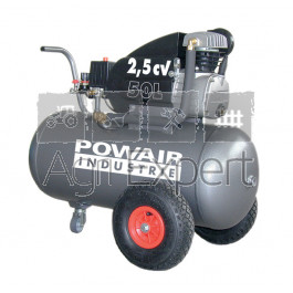 Compresseur 50 L PRODIF Powair Industrie 8 bars 135l/min AM013050100