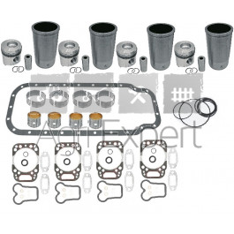 Kit revision moteur MWM D227-4 coussinet, chemise, piston, joint pour moteur 4 Cylindres d227.4, 7701200917