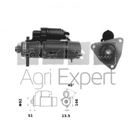 Démarreur moteur Cummins MB Case IH Axial Flow tracteurCase IH Magnum, New-Holland TG210, TG230, TG255, TG285 