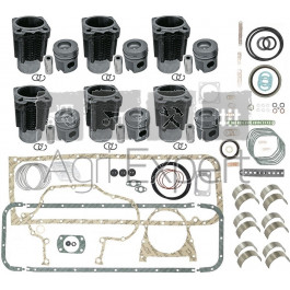 Kit révision moteur Deutz BF6L913 avec coussinets & pochette de joint complète. Agrostar 6.28, Agrosun 100, 120, 140, DX140, DX145, DX160, DX230, DX250, DX6.50, DX7.10, Intrac 6.30T, Intrac 6.60