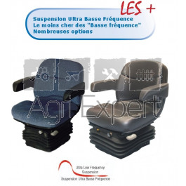 Siège suspension pneumatique étroite et assise standard AS 930 12V 