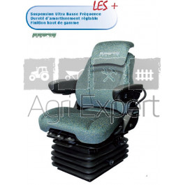 Siège suspension pneumatique D5575A  12V matière Velours Sears seating
