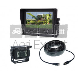 Caméra de recul écran couleur LCD 7" Waterproof caméra angle de vision 130°