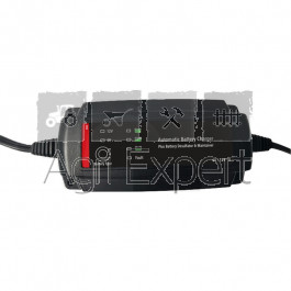 Chargeur de batterie 6V / 12V électronique et contrôle de l'état de charge pour batterie 3 à 30Ah (charger) & 3 à 100Ah (maintenir), Moto, Tondeuse, voiture...