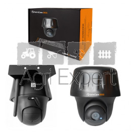 FarmCam 360S caméra de surveillance 360° WiFi, vision nocturne, détecteur de mouvement avec fonction d'enregistrement vidéo, alimentation batterie, Solaire, secteur...