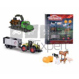Kit accessoire ferme Majorette avec camion, tracteur, animaux : Farm Theme Set 212058583