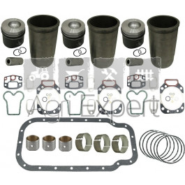 Kit révision haut moteur MWM D226-B3 coussinet, chemise, piston, joint, Tracteur Case C55, C55A, Steyr 955