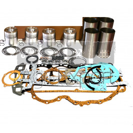 Kit de rénovation moteur Ford Dorset 2711E, 2712E Chemise, Piston, segments, Joints