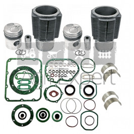 Kit de révision moteur Deutz F2L812, tracteur Deutz-Fahr D25.2, D30, D30S, D2505, D3005, FL812