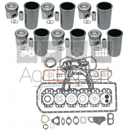 Kit de révision moteur John-Deere 6068T tracteur Renault Ares 630, Ares 640, John-Deere 6800, 6900, 7220, 7400, 7600