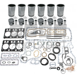 Kit de révision moteur SISU 620D Valtra 8000, 8050, 8100, 8150, 8450, 8450HI Case CS120, CS130, CS150
