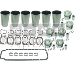 Kit révision haut moteur MWM D226-6.R coussinet, chemise, piston, joint, tracteur Renault, Fendt 7701032472, 7701023376
