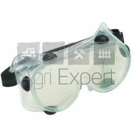 Lunette masque anti buée en pvc souple, utilisable avec les lunettes correctrices et de demi-masque respiratoire.