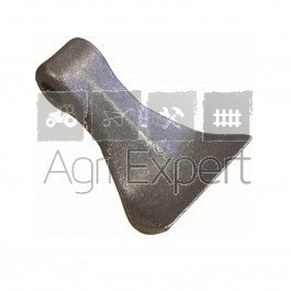 Marteau de broyeur Lagarde, Falc, alésage 16,5 - rayon 120 - largeur 90 mm, RM-39, M39/16