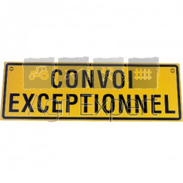 Panneau "Convoi Exceptionnel"