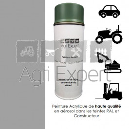 Aérosol peinture Argenté chariots élévateurs Still bombe de retouche 400 ml, teinte spécifique pour tracteur agricole MF