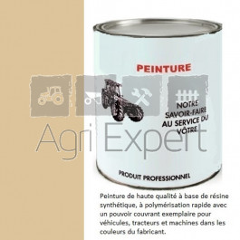 Peinture Ivoire pour jante tracteur Steyr application au pistolet à peinture
