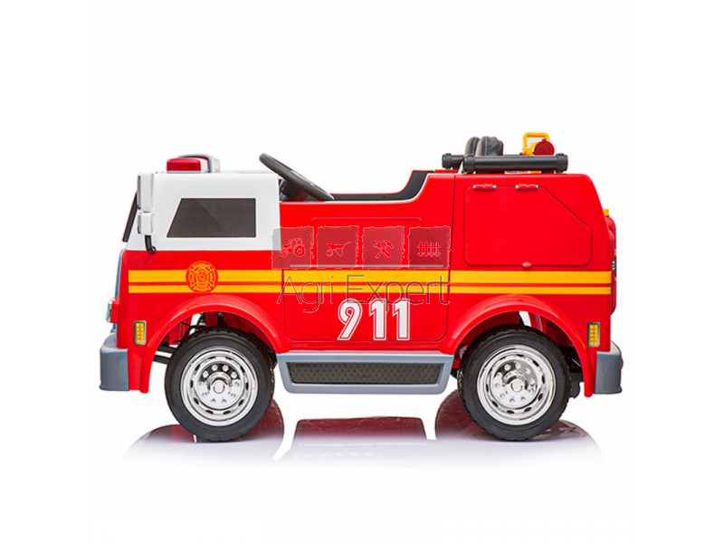 Jouet Camion de pompier électrique pour enfant avec lance à eau et pneu  souple, MINI CAMION POMPIER US avec pistolet à eau et pneu souple 710165