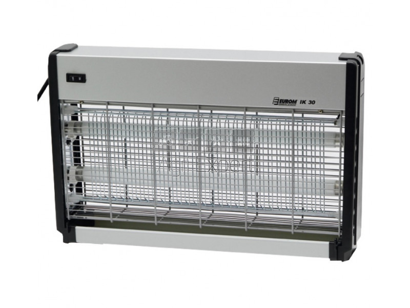 Tue-mouches Electrique portée environ 100 m² 2 lampes UV de 15W Horizont  341771, 0400-300, étable et utilisation domestique