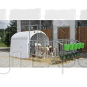 Grand igloo CalfHouse Premium 5 veaux avec clôture