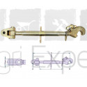 Barre de poussée JohnDeere genouillère D20,3 & crochet - L590 à 1030 mm
