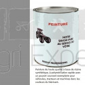 Peinture Gris métal Deutz-Fahr Agroplus, Lamborghini Target application au pistolet à peinture