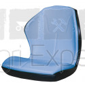 Cuvette PS48 matière PVC bleu forme ergonomique et enveloppante COBO.