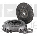 Kit embrayage simple Ø330 tracteur Ford 5000, 5110, 5600, 5610, 6410, 6600, 6610, 6700, 6710, 6810, 7000, 7600, 7610, 7700, 7710, 7810, 7910, 8100, 8210