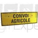 Panneau  "Convoi Agricole" 1200 x 400 mm en alu