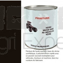 Peinture brun chassis tracteur Massey Ferguson application au pistolet à peinture