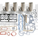 Kit révision moteur Perkins AD4.203, pistons 5 segments chemise finie MF 65, 155, 158, 165, 560, 765