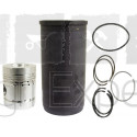 Cylindre piston complet moteur JCB Leyland Nuffield 3/42, 3/45, 4/60, 4/65, 10/42, 10/60, 3/42, 3/45
