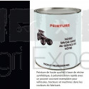 Peinture anti-rouille Noir application au pistolet à peinture Pot d'antirouille 1 litres Wilckens