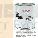 Peinture Crème Fiat jusqu'en 1981 application au pistolet à peinture