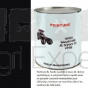 Peinture Noir tracteur Steyr série 9000 application au pistolet à peinture