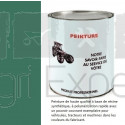 Peinture Vert platine RAL 6000 application au pistolet à peinture