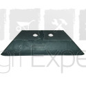 Soc de rasette ZXL EP10 réversible charrue Kuhn Huard 631104, 631105, 631110 adaptable
