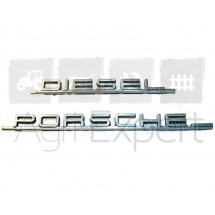Emblème pour tracteur Porsche diesel modèle JUNIOR, MASTER, STANDARD, SUPER
