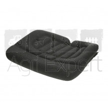 Assise adaptable de siège Grammer MSG95G/20, LS 95H/1, LS 95H1/90 AR, en tissu couleur noir