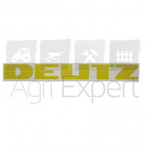 Autocollant DEUTZ longueur 240 x 26 mm convient pour tracteur Deutz F1M414, F2M414, F1L514, F2L514, F3L514, F4L514, F6L514, F1L612, F2L612, ancienne série