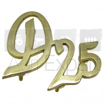 Emblème D 25 convient pour tracteur Deutz D25