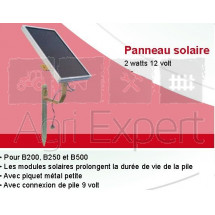 Kit solaire 55W 12V pour électrificateur de barrière et clôture