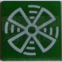 Symbole ventilateur pour interrupteur a bascule COBO 9XT 713630251