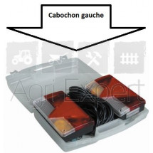 Cabochon Gauche pour kit de signalisation arrière