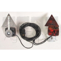 Kit de signalisation magnétique avec triangle et câble d'alimentation 3,5 m