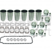 Kit réparation moteur MWM TD226-6 chemise, piston, coussinet,  joint, Tracteur Renault 155-54, 160-94, 175-74, 180-94