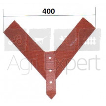 Soc aile triangulaire pour Actisol largeur 400mm OEM; 81500190