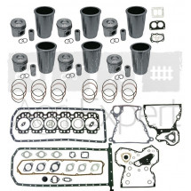 Kit de révision moteur John-Deere 6329D tracteur 499, 699, 3120, 4030, 4420 tractopelle 540A, 544A, 570A avec pochette de joint